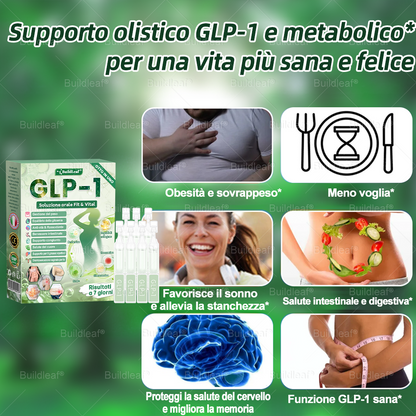 🎄💖Negozio ufficiale | BuildLeaf® GLP-1 8-in-1 Fit & Vital Soluzione Orale (Solo una volta al giorno, cambiamenti visibili in 7 giorni) ✅ Per obesità, salute cardiovascolare, diabete, apnea notturna, salute intestinale, problemi articolari e altro