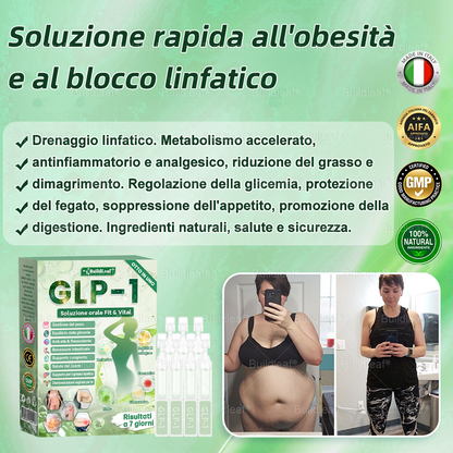 🎄💖Negozio ufficiale | BuildLeaf® GLP-1 8-in-1 Fit & Vital Soluzione Orale (Solo una volta al giorno, cambiamenti visibili in 7 giorni) ✅ Per obesità, salute cardiovascolare, diabete, apnea notturna, salute intestinale, problemi articolari e altro
